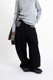 Wellington check balloon cotton pants
