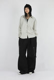 Nylon anorak shirt