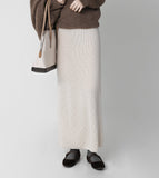 [Premium] Some Banding Knit Skirt
