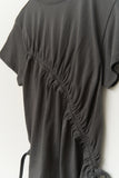 (W) Contra Slash Shirring Top