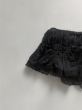 Winger Shirring Lace Skirt