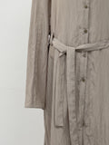 Trench Mock Neck Belted Long One Piece
