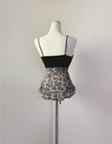 Rayz Leopard Long Lace Top