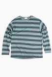 Multi stripe loose long sleeve