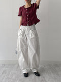 Lily Frill Short Sleeve Blouse