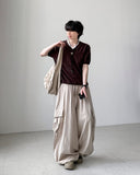 Mary V-neck Half Knit