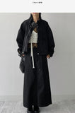 Cotton high neck over fit bomber jacket