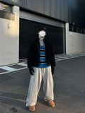 Deep Three-Tuck Brushed Sweat Balloon Pants