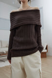 back point off knit