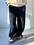 Milky Corduroy String Pants