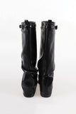 Shirring Western Warmer Long Boots