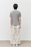 Sandy Herringbone Cargo Pants