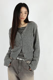 Rams V Wool Cardigan