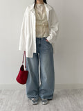 403 Catbrush Wide Denim Pants