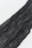 Leaf Dot Wrinkle Scarf