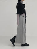Boucle Strap Cape Cardigan