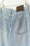 (W) Ponz Blue Wide Denim
