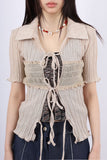 Sheer jane blouse