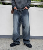 Igu Vintage Washed Denim Jeans