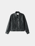 Nex Trucker Leather Jacket