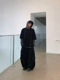 Fur Wrap Happo Cargo Sweatpants