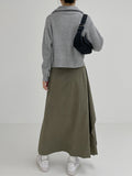 Raglan Two-Way Knit Zip Up
