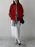 Crack Organza Layered Long Skirt