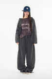 Gaussian off-shoulder tee