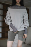 Munt Off Shoulder Sweatshirt