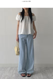 716 High Waist Wide Denim