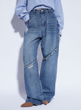 twisted denim