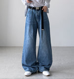 Oboe Pintuck Wide Denim