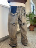 Sand Domingo Wide Denim