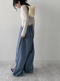 [Unisex] Stopper Parachute Banding Wide Pants