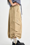 String Balloon Bermuda Pants