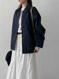 Betty Cotton Work Half Jacket
