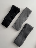 Dot Ribbed Tights