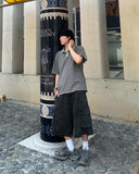 Stack Pigment Cargo Half Pants