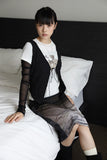 Ruling emboss summer vest