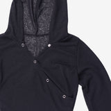 Majeur Wrap Hood T-Shirt