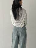 831 Corduroy High-Waist Wide Pants