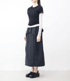 Kendall color matching short sleeve layered T-shirt