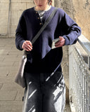 Pin Layered Round Knit