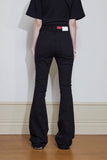 tight boots-cut jeans