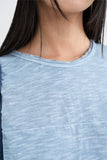 Pigment slub T-shirt