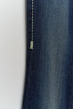 (W) Sen Low-rise Bootscut Denim Dark Blue