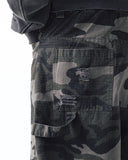 Camo Ripstop Damage Carpenter Wide Pants