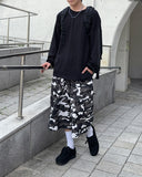 Milk Camo Bermuda Pants