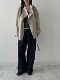Enne Alpaca V-Neck Loose-Fit Cardigan