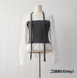 Merhi Layered Blouse Tie Set